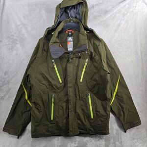VINTAGE Nike‎ ACG Jacket Series 3 Outer Layer Full Zip Storm Fit Men's Sz Medium